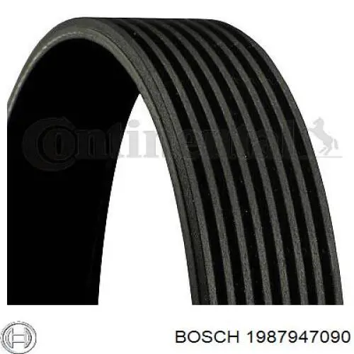 1987947090 Bosch correa trapezoidal