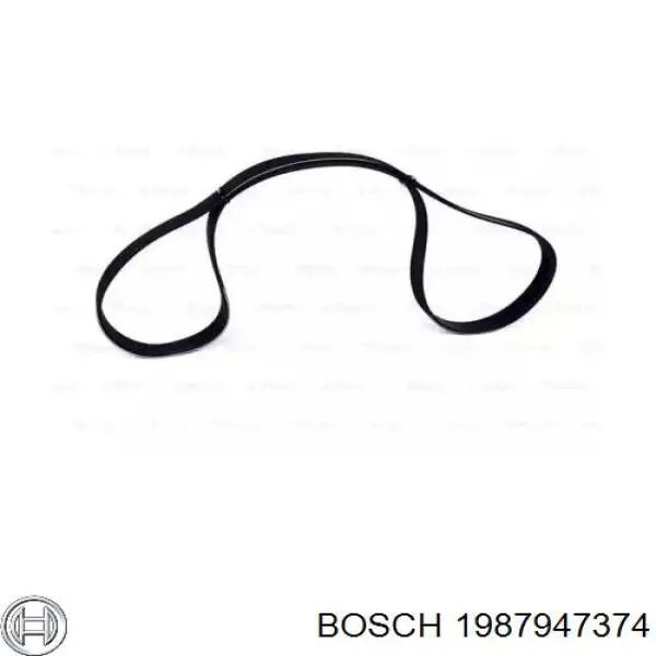 1987947374 Bosch correa trapezoidal