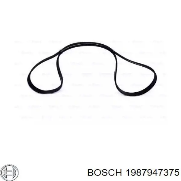 1987947375 Bosch correa trapezoidal