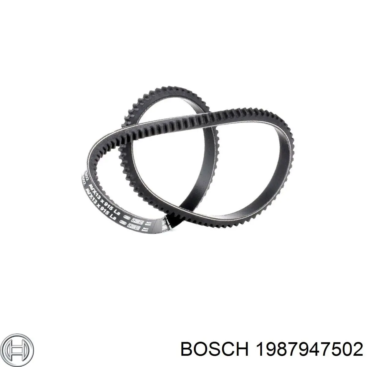 1987947502 Bosch correa trapezoidal