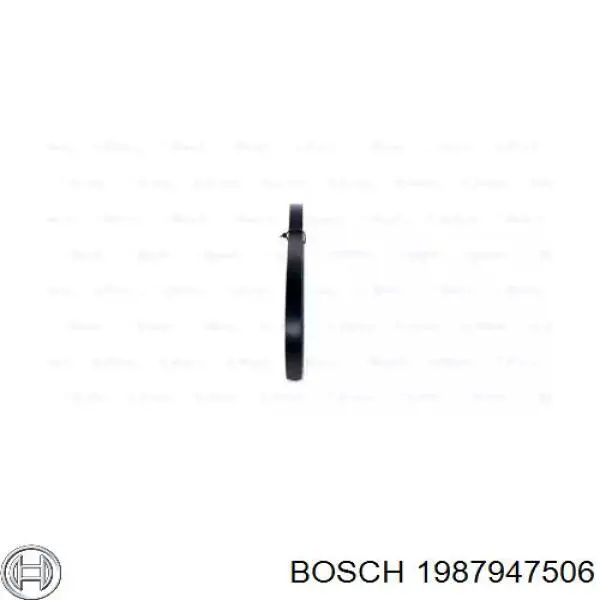 1987947506 Bosch correa trapezoidal