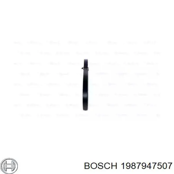 1987947507 Bosch correa trapezoidal