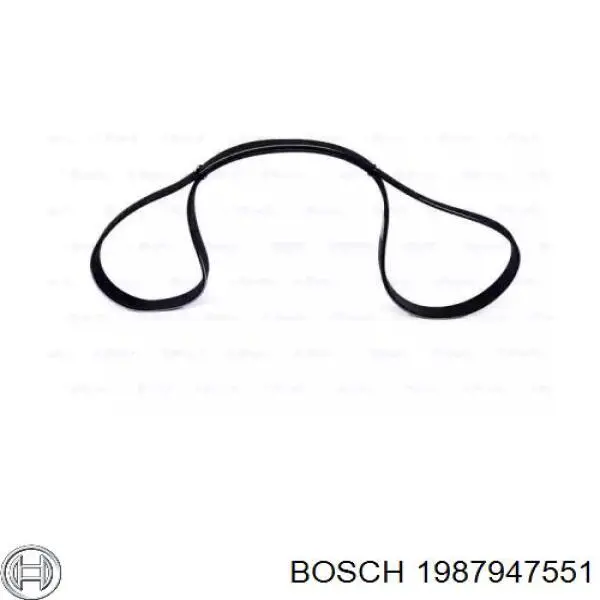 1987947551 Bosch correa trapezoidal