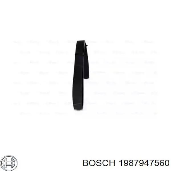 1987947560 Bosch correa trapezoidal