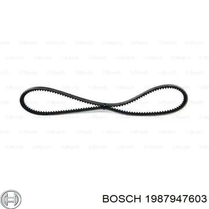 1987947603 Bosch correa trapezoidal