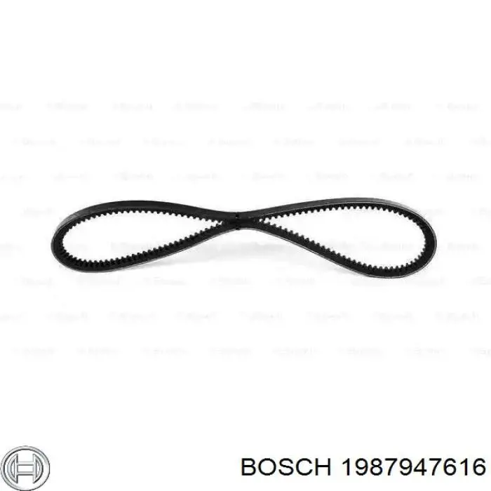 1 987 947 616 Bosch correa trapezoidal