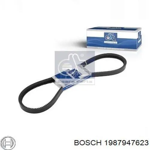 Correa accesorios Isuzu 8944821660