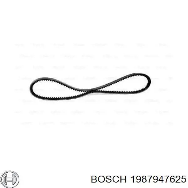 1987947625 Bosch correa trapezoidal