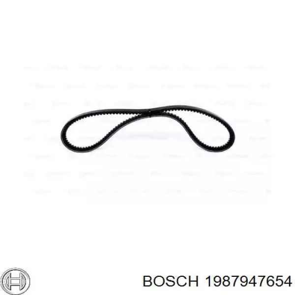 1987947654 Bosch correa trapezoidal