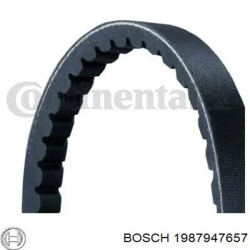 Correa de transmisión trapezoidal Bosch 1987947657 precio, desde 17,84 EUR