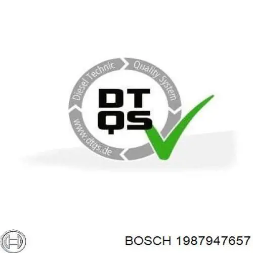 Correa de alternador 1987947657 Bosch