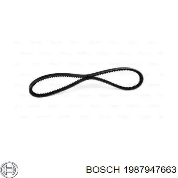 1987947663 Bosch correa trapezoidal