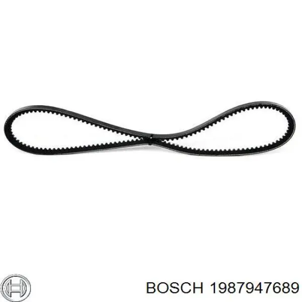 1987947689 Bosch correa trapezoidal