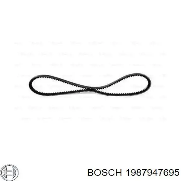 1987947695 Bosch correa trapezoidal
