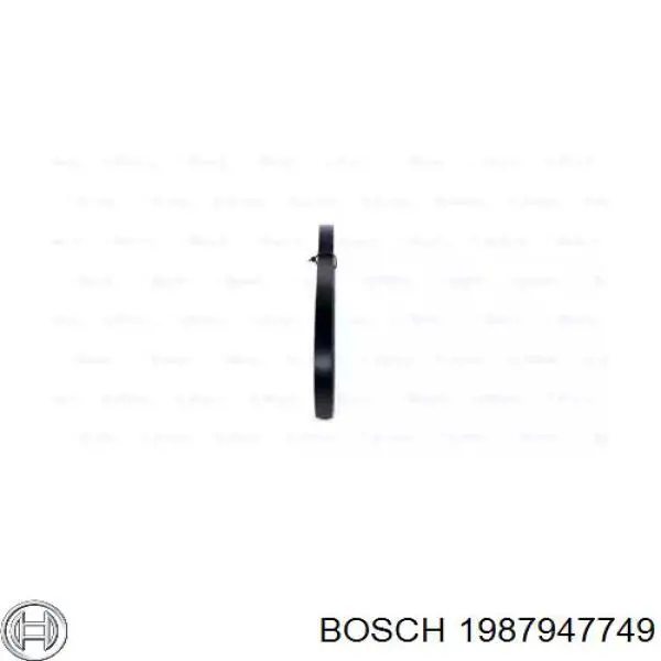 1987947749 Bosch correa trapezoidal