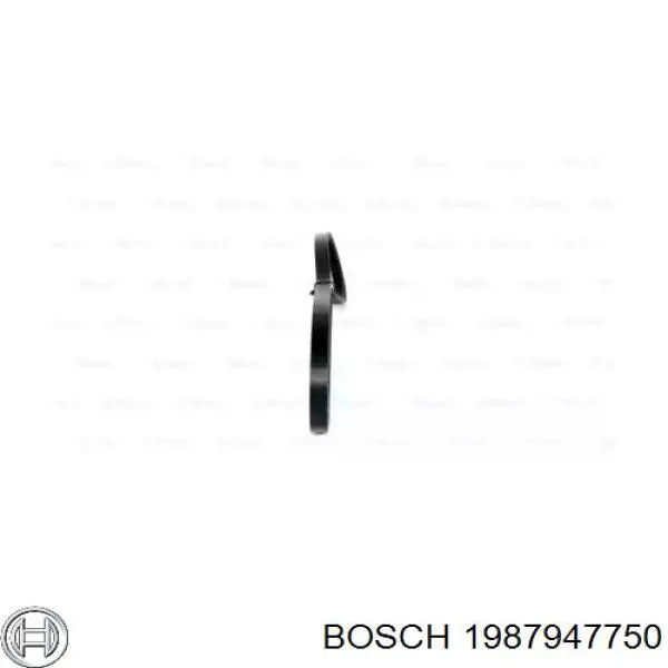 1 987 947 750 Bosch correa trapezoidal