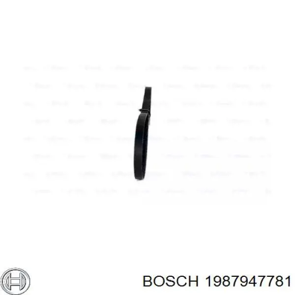 1987947781 Bosch correa trapezoidal