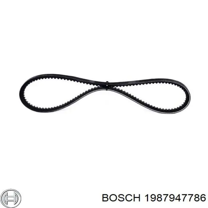 1987947786 Bosch correa trapezoidal