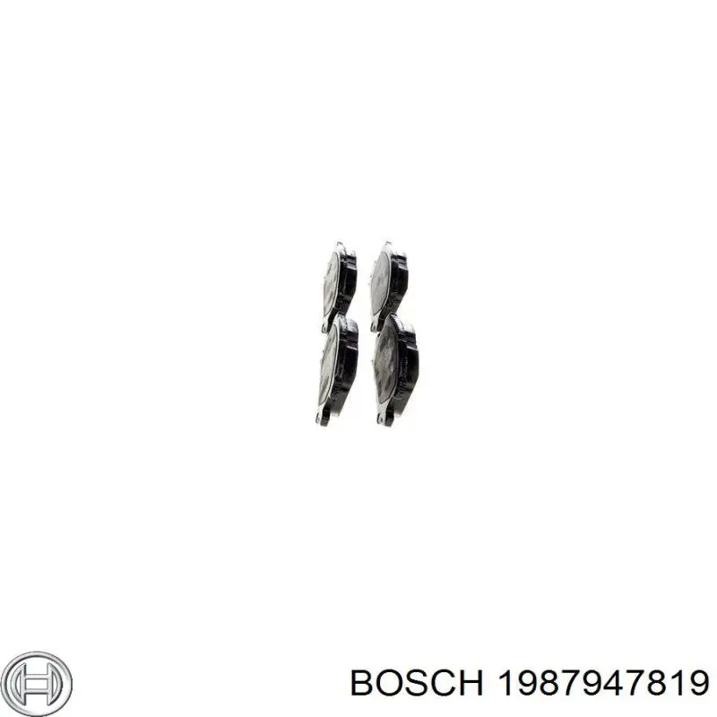 Correa de alternador 1987947819 Bosch