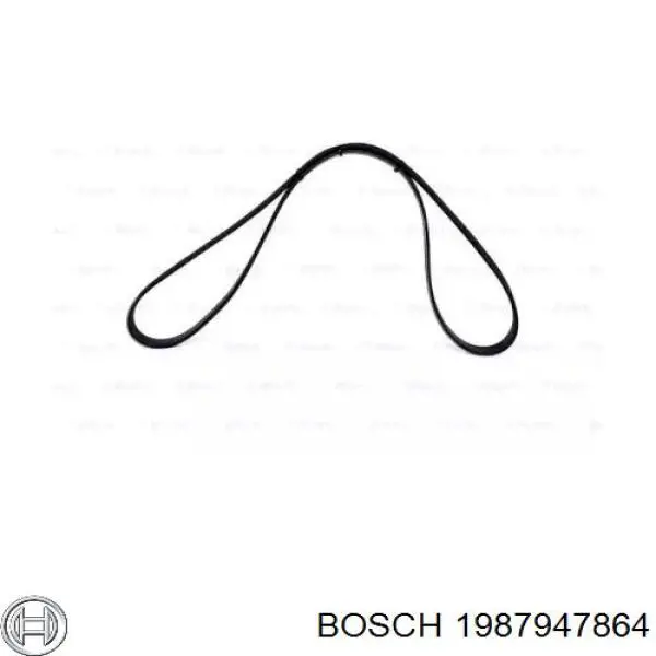 1987947864 Bosch correa trapezoidal