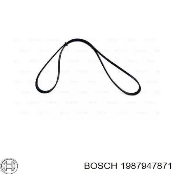 1987947871 Bosch correa trapezoidal
