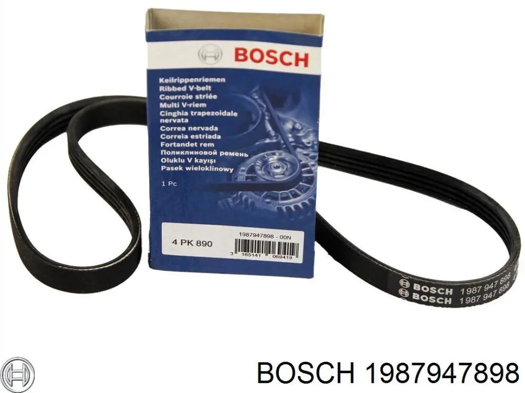 Correa trapezoidal Mazda 323 BG