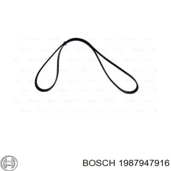 1987947916 Bosch correa trapezoidal