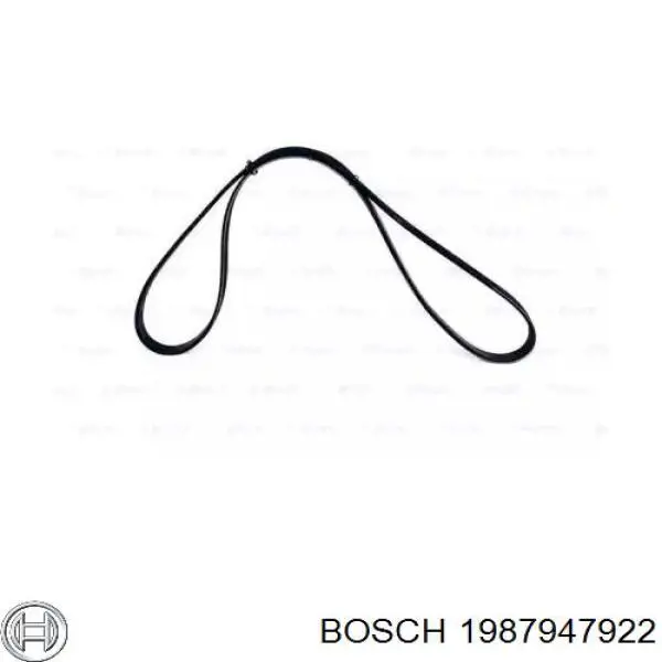 1987947922 Bosch correa trapezoidal