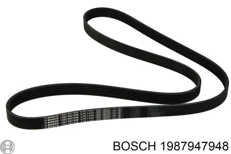 1987947948 Bosch correa trapezoidal