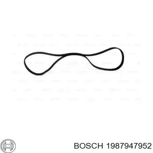 Correa de transmisión trapezoidal Bosch 1987947952 precio, desde 18,60 EUR