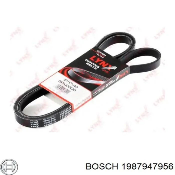 Comprar 1987947956 Bosch Correa trapezoidal