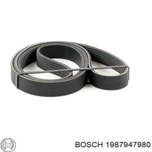 Correa de transmisión trapezoidal Bosch 1987947980 precio, desde 28,88 EUR