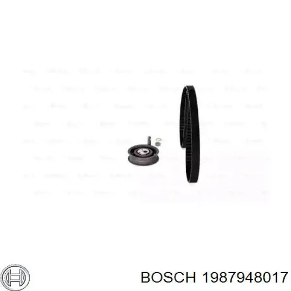 1987948017 Bosch kit de correa de distribución