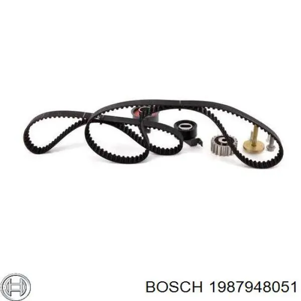 1987948051 Bosch kit de correa de distribución