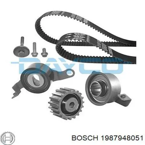 Kit distribución Bosch 1987948051