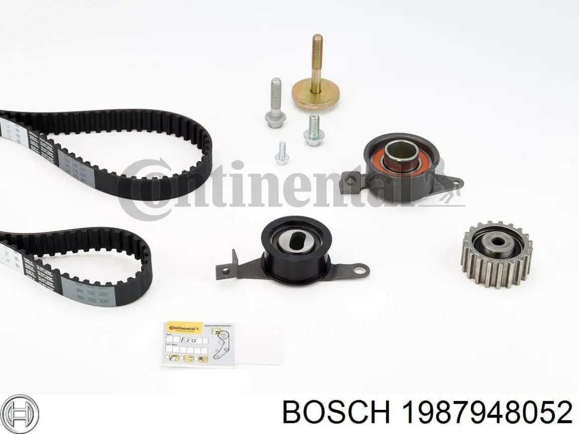1987948052 Bosch kit de correa de distribución