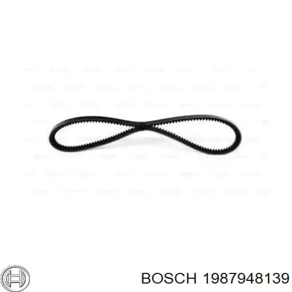 1987948139 Bosch correa trapezoidal