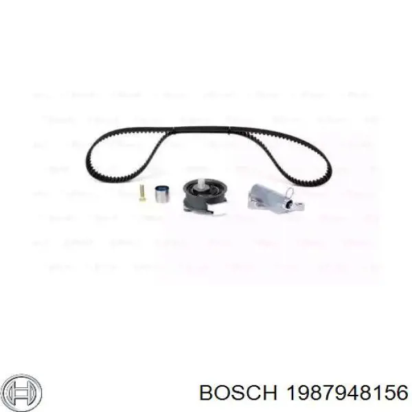 1987948156 Bosch kit de correa de distribución