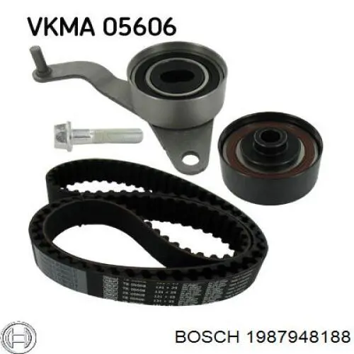 1987948188 Bosch Kit correa de distribución