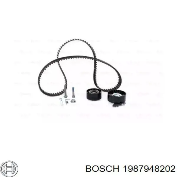1987948202 Bosch kit de correa de distribución