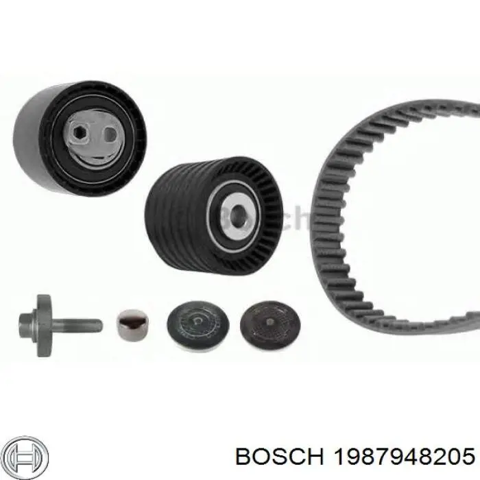 1987948205 Bosch kit de correa de distribución