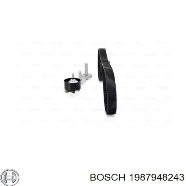 1987948243 Bosch rodillo, cadena de distribución