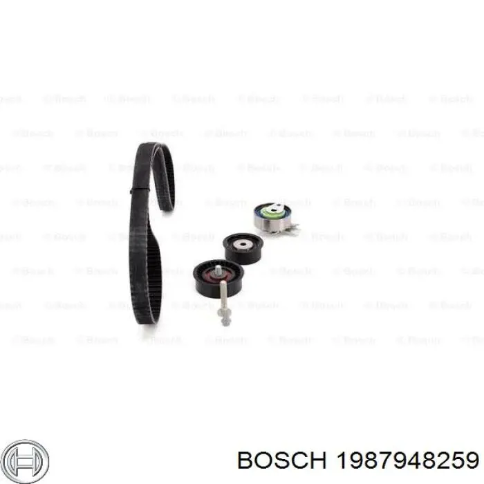 1987948259 Bosch kit de correa de distribución