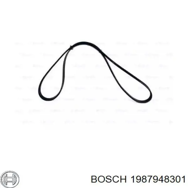 1 987 948 301 Bosch correa trapezoidal