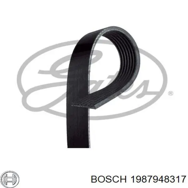 Correa accesorios Bosch 1987948317