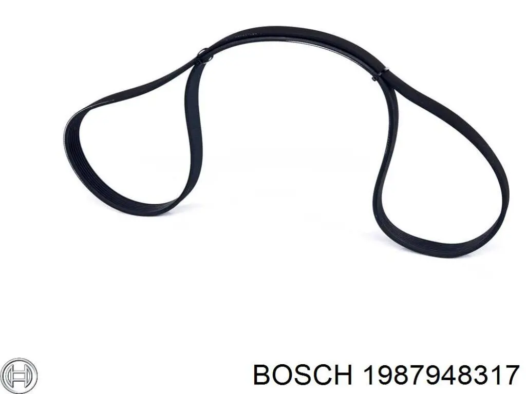 1 987 948 317 Bosch correa trapezoidal