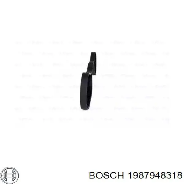 1987948318 Bosch correa trapezoidal