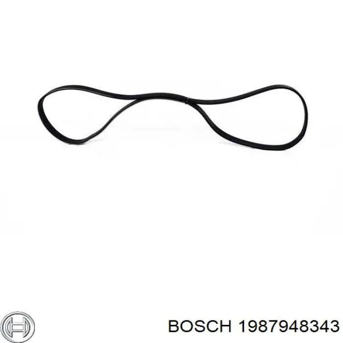 1 987 948 343 Bosch correa trapezoidal