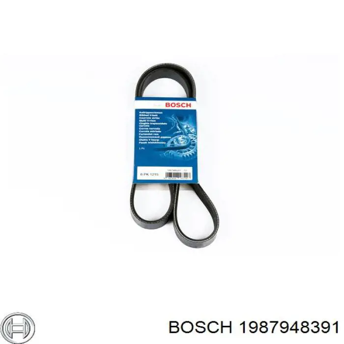 Correa de transmisión trapezoidal Bosch 1987948391 precio, desde 12,64 EUR