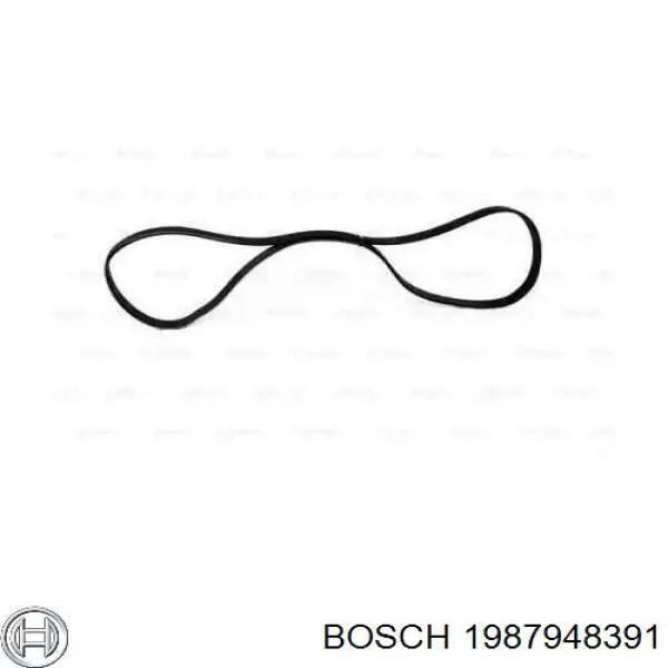 Correa de alternador 1987948391 Bosch